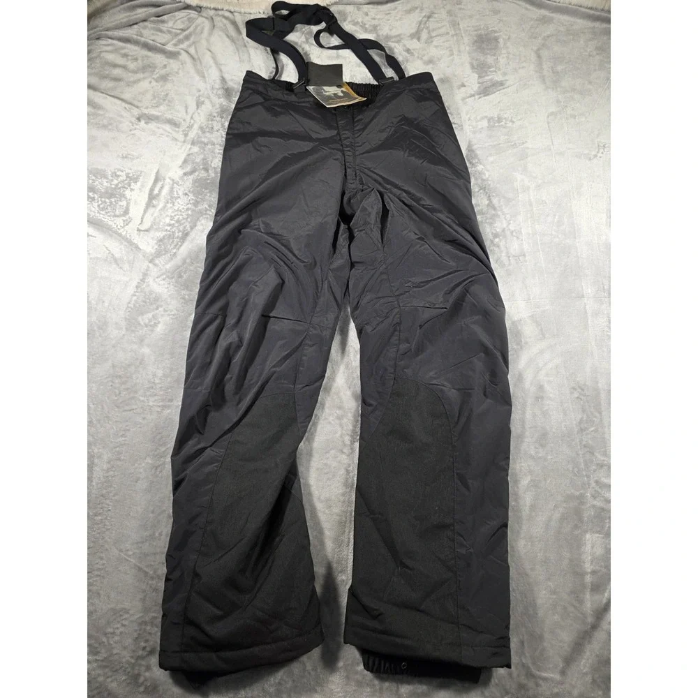 NWT Vtg Patagonia Infurno Deep Pile Fleece Lined Snow Pants‎ Mens 36 Black